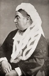 Reina Victoria (1819-1901) a la edad de sesenta y seis años, c.1885